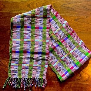 Gorgeous Guatemalan Scarf/Table Runner